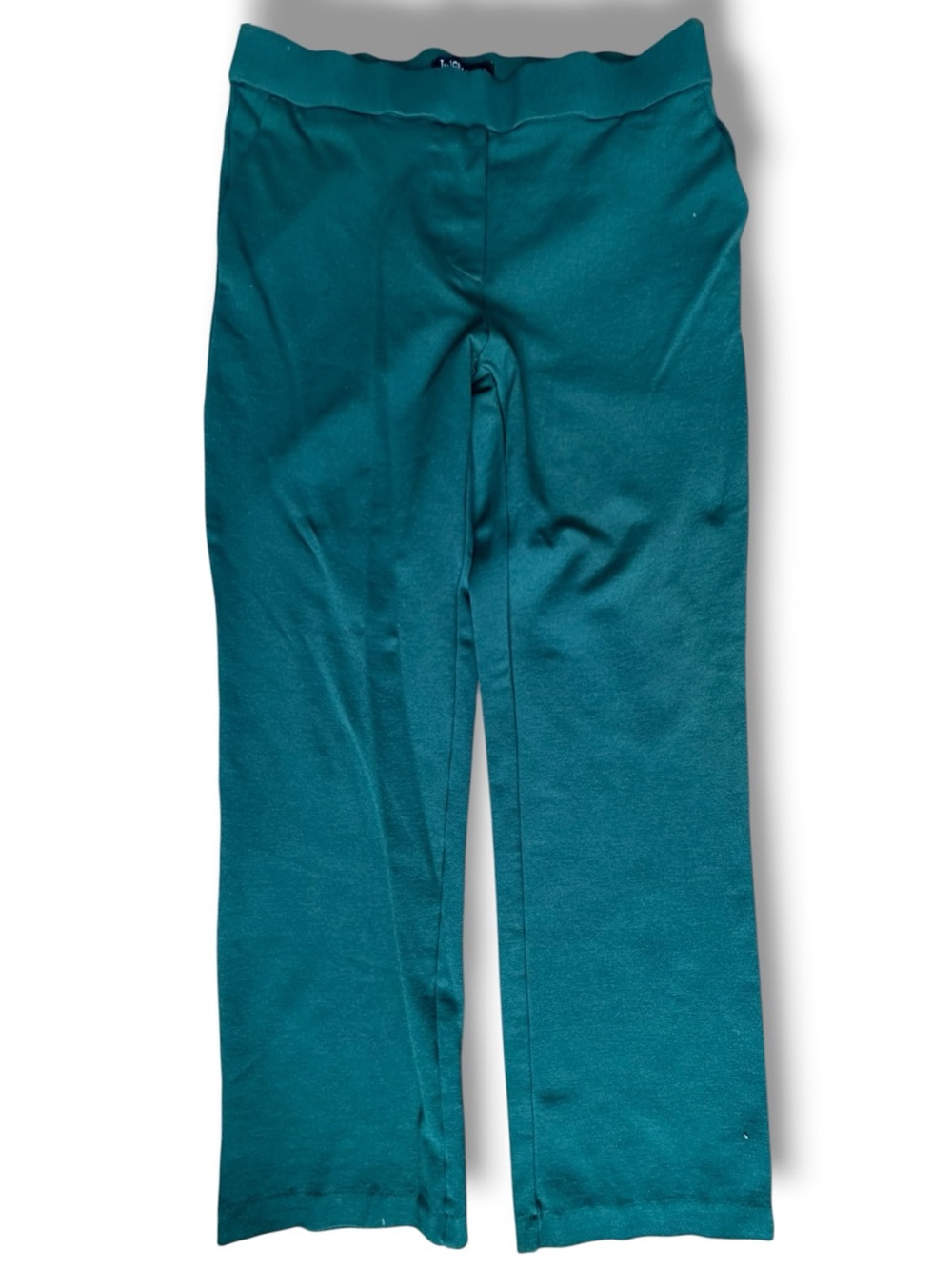 Jules & Leopold Comfy Teal Knit Pull-On Pants Medium